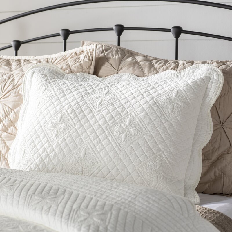 quilted pillow shams